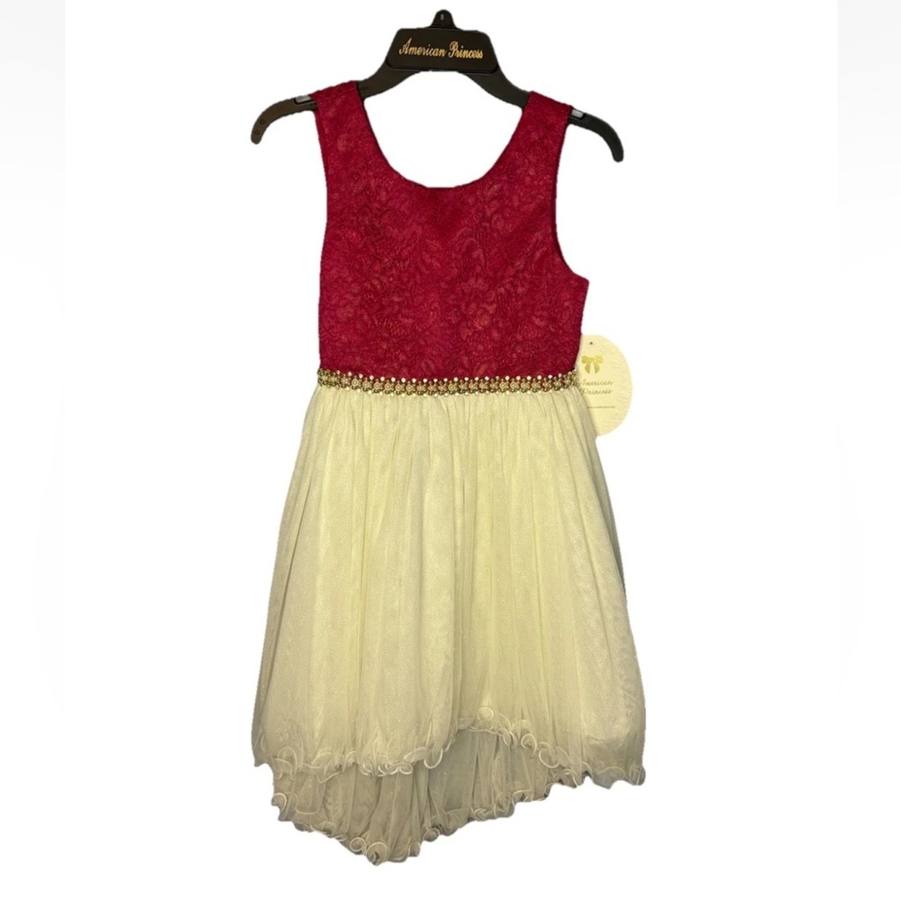 American Princess Girls Christmas Holiday Dress NWT Size 8